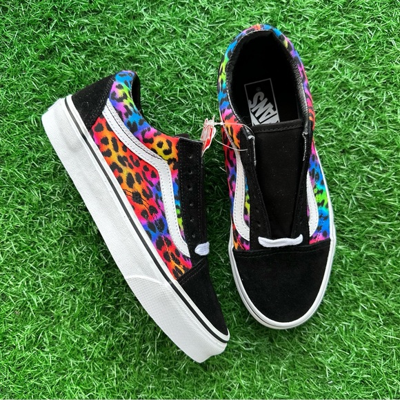 Vans Old Skool Rainbow Spotted Leopard - Picture 3 of 9